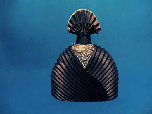 Paperclay mit Hufnägel 45 cm